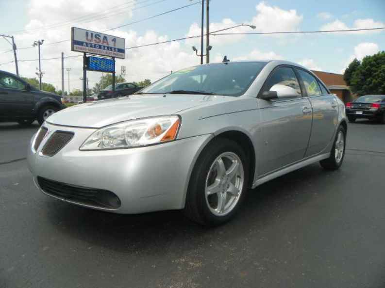 Sporty Silver Pontiac G6 at USA 1 Auto Sales